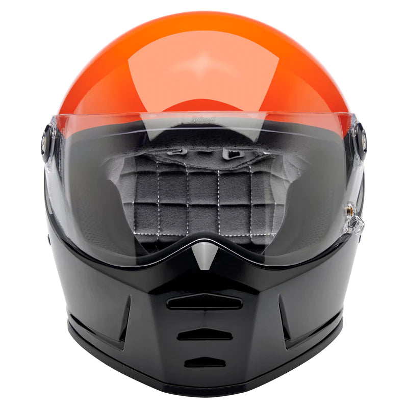 LANE SPLITTER ECE R22.05 HELMET - PODIUM GLOSS ORANGE/GREY/BLACK