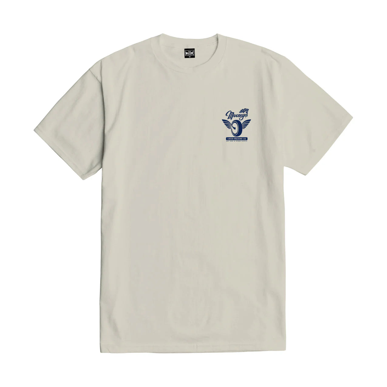 LOSER MACHINE X MOONEYES PARTNERSHIP STOCK T-SHIRT