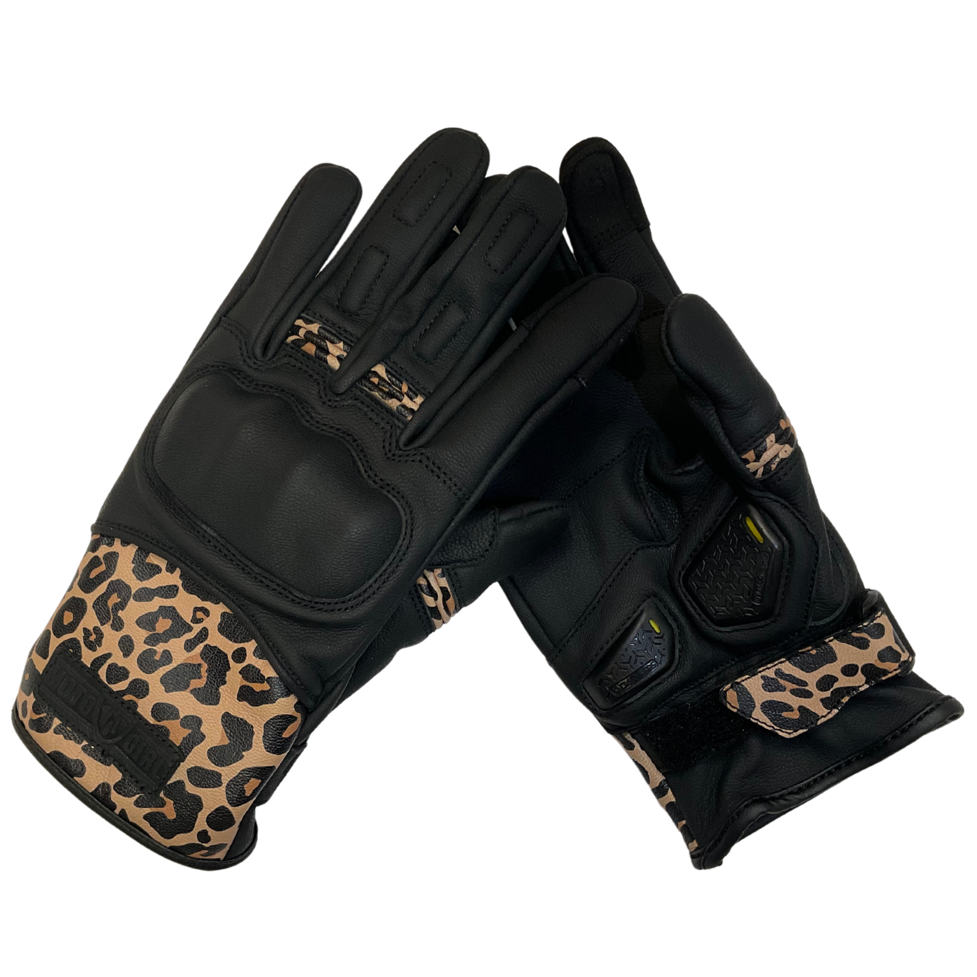 Motogirl Bessie Gloves (Leopard)