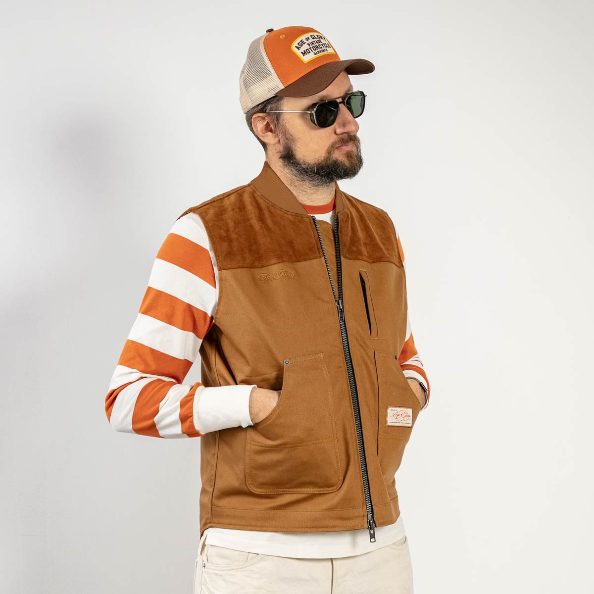 Age of Glory Cabin Vest Caramel