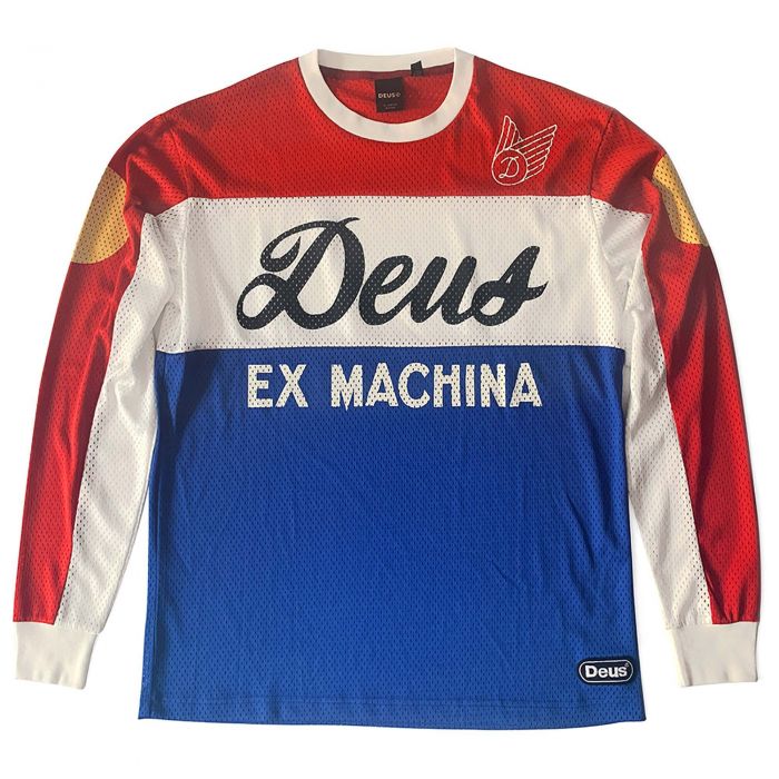 Deus Saber Moto Jersey - Tri Colour